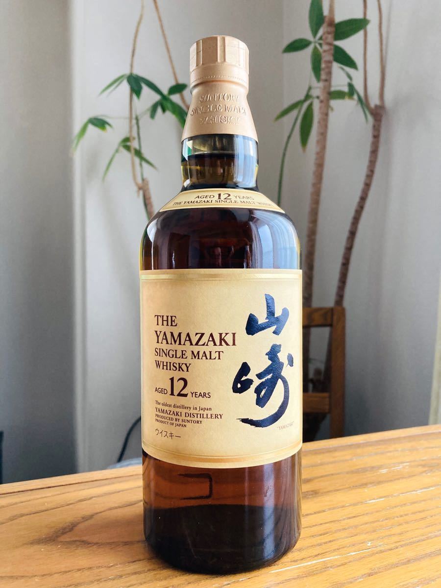 サントリー 山崎12年 シングルモルト 700ml 新品未開封美品(¥23,500