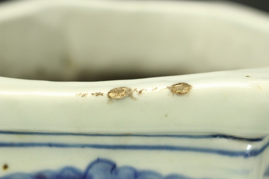 中国清時代 青花蓋物 幅12.6㎝ タサチ 東な7-0510① 中国清時代 青花蓋物 幅12.6㎝ タサチ 東な7-0510① ネットで注文