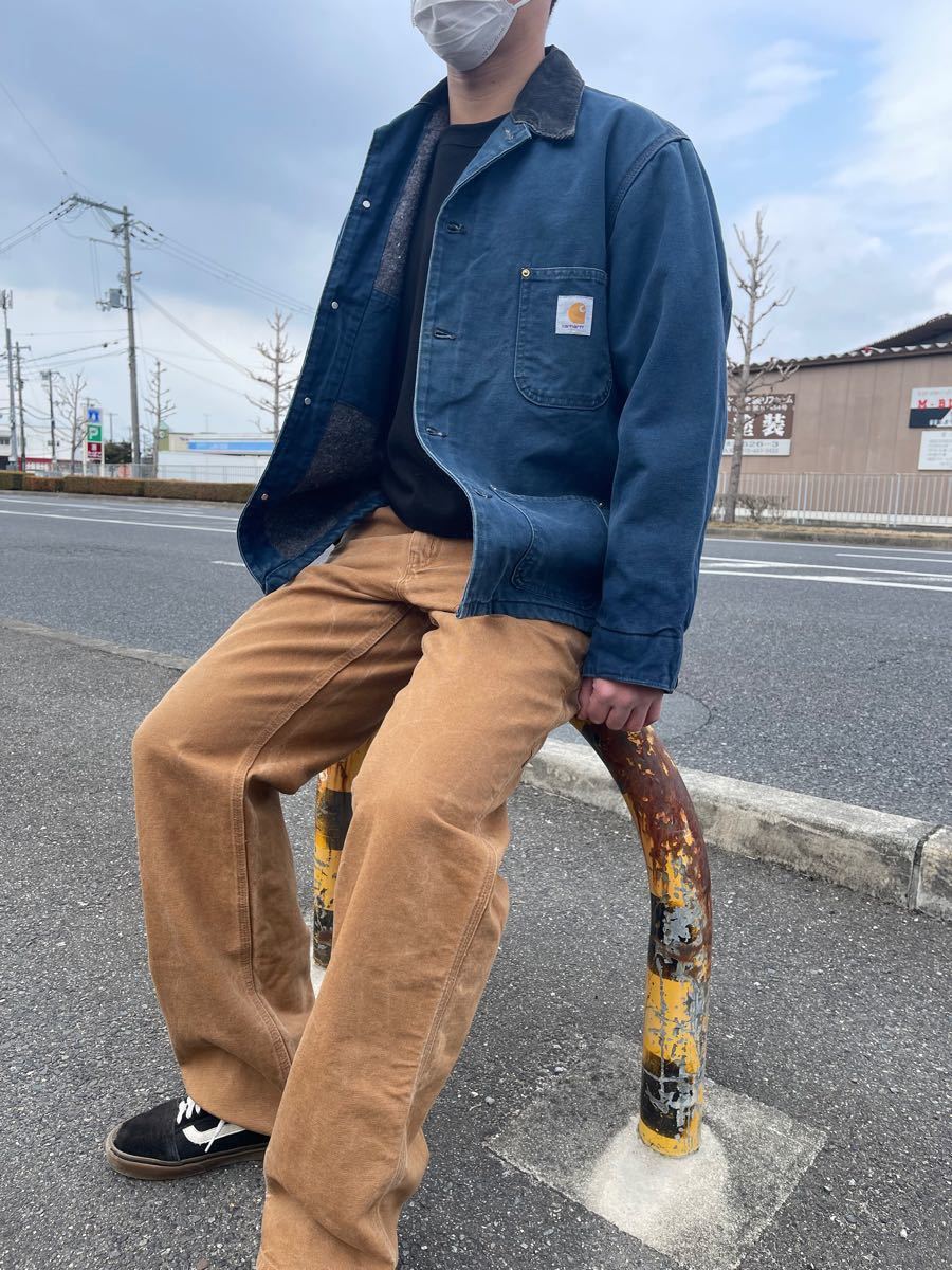 カーハート carhartt USA製 ダック ワークジャケット デニム カーハート carhartt USA製 ダック ワークジャケット デニム