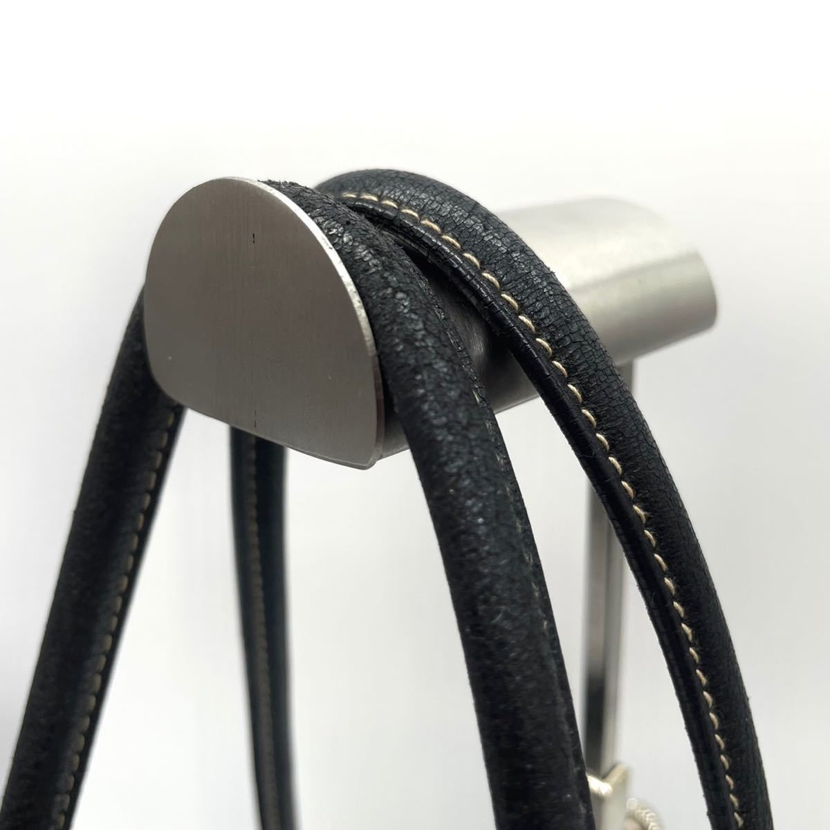 1円《極美品》PRADA プラダ オールレザートートバッグ ショルダー