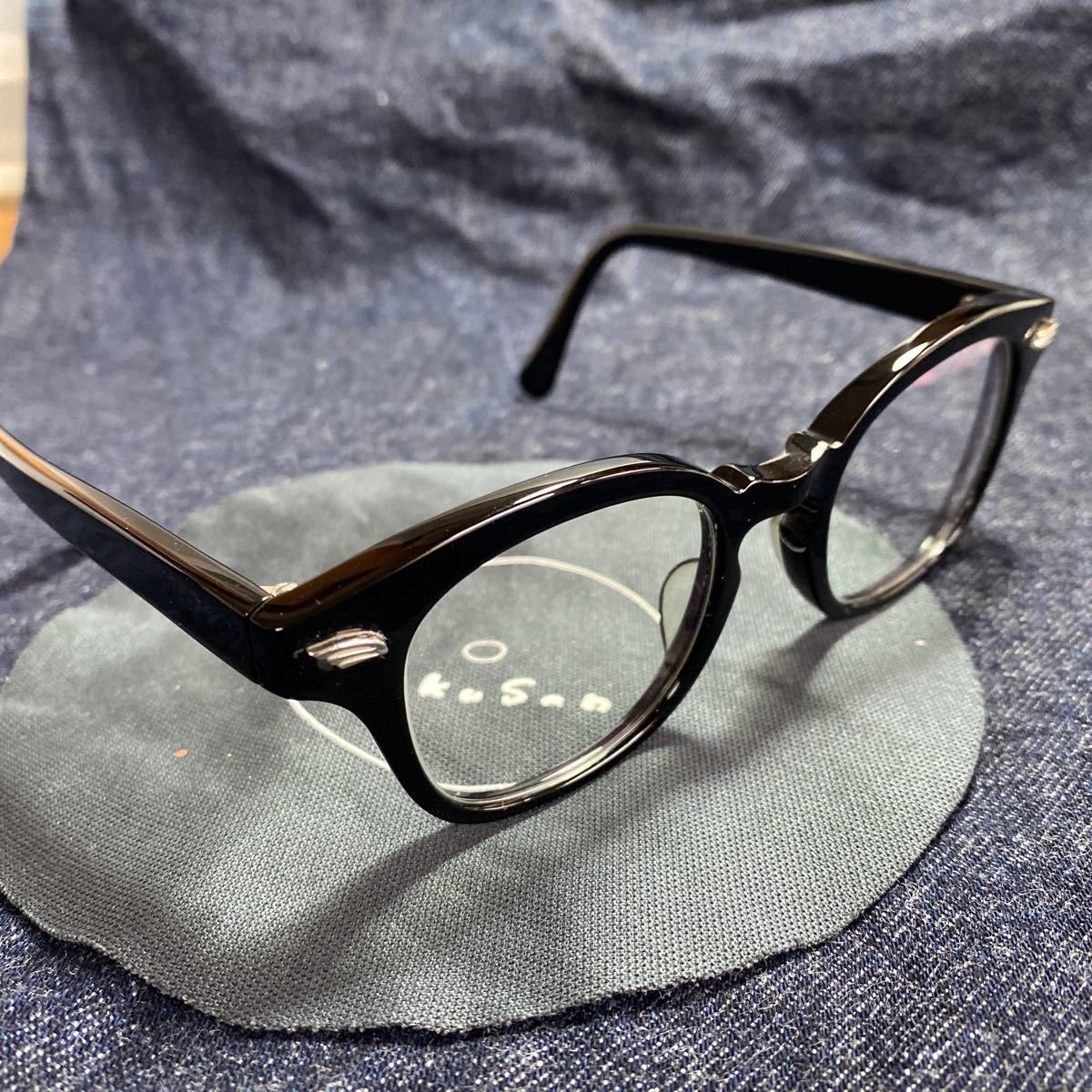 白山眼鏡店 WEEPS 黒 白山眼鏡店 WEEPS 黒