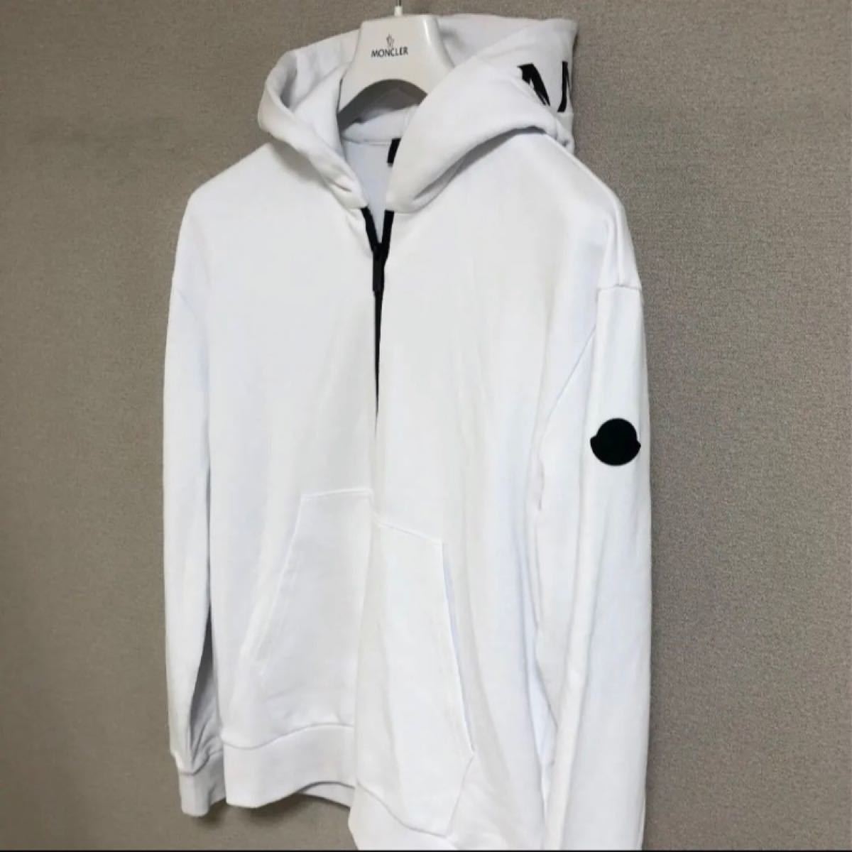 値段が激安 MONCLER モンクレール ハーフジップ フードロゴ パーカー ...