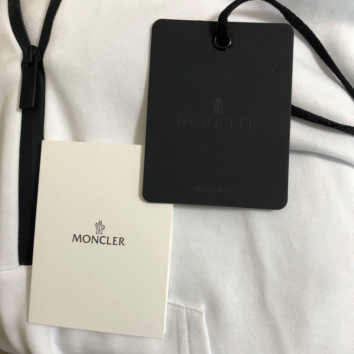 値段が激安 MONCLER モンクレール ハーフジップ フードロゴ パーカー ...