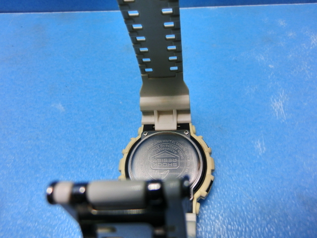 F299 Casio G-SHOCK 5146 ホワイトブラック 防水腕時計の画像2