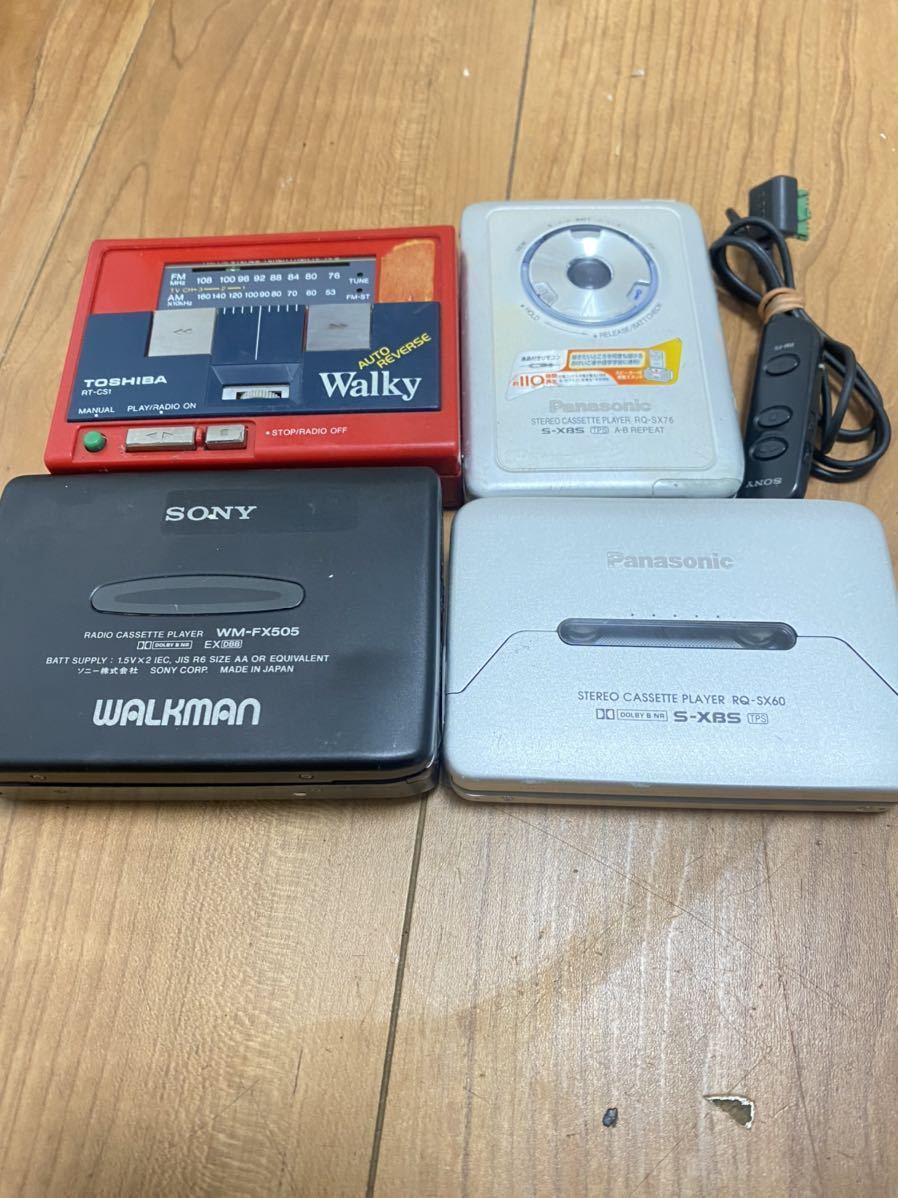 ソニー WALKMAN パナソニック TOSHIBA カセットウォークマン カセット