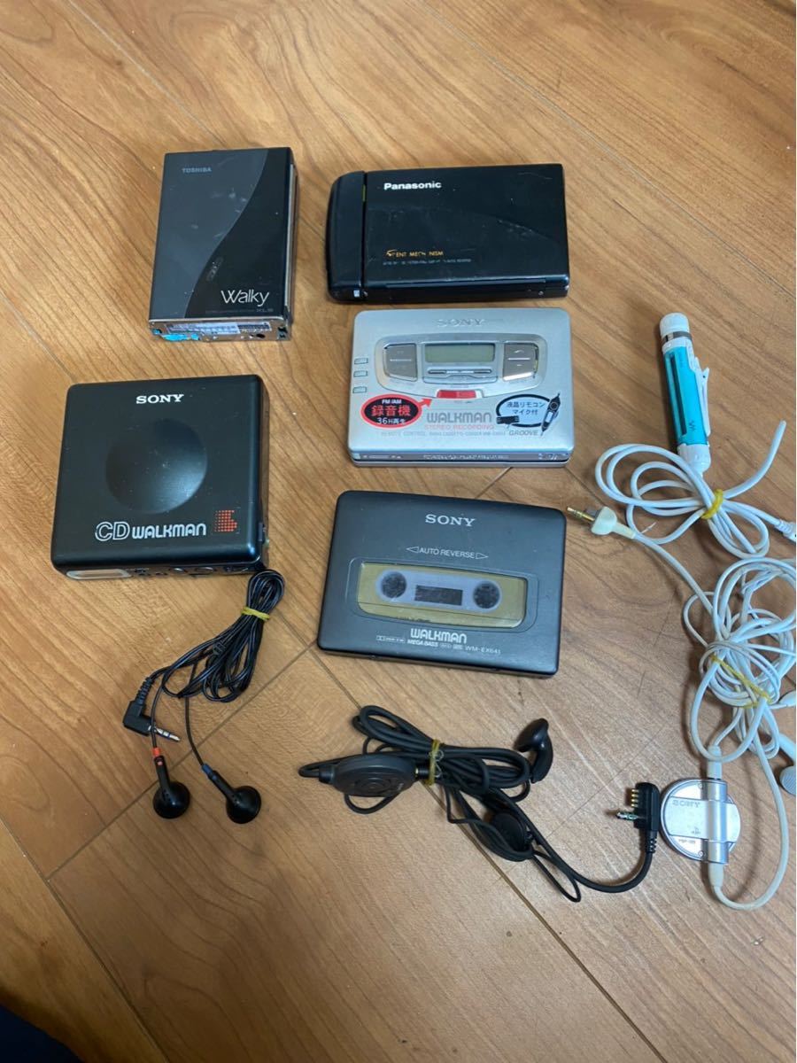SONY WALKMAN Panasonic カセットプレーヤー 5台まとめて売る