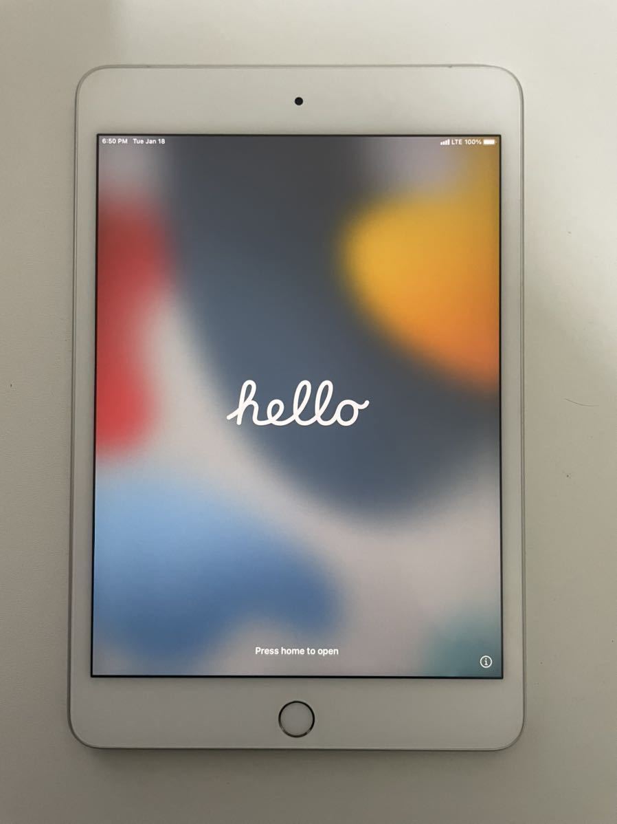 美品】iPad mini5 Wi-Fi+Cellular 第5世代 シルバー 64GB セルラー SIM