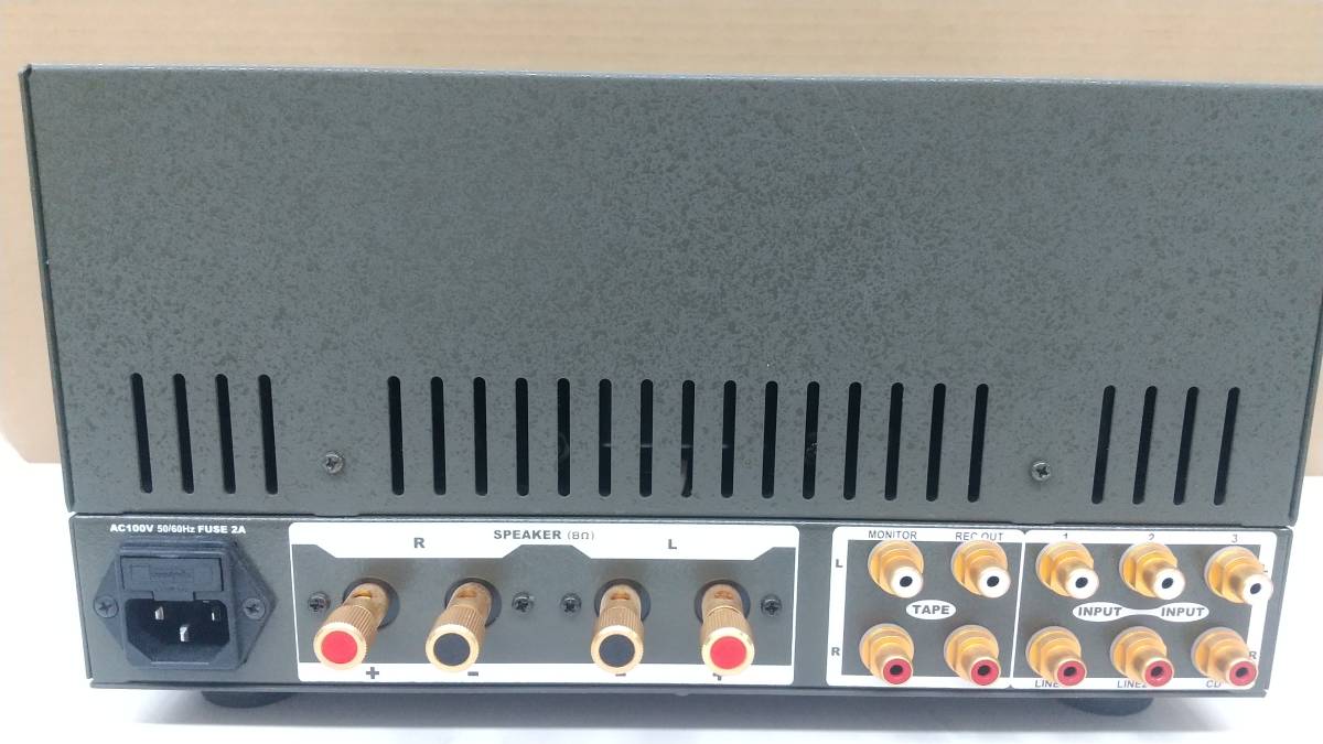Valve100SE 真空管プリメインアンプ SOUND 東京サウンド 電源ケーブル