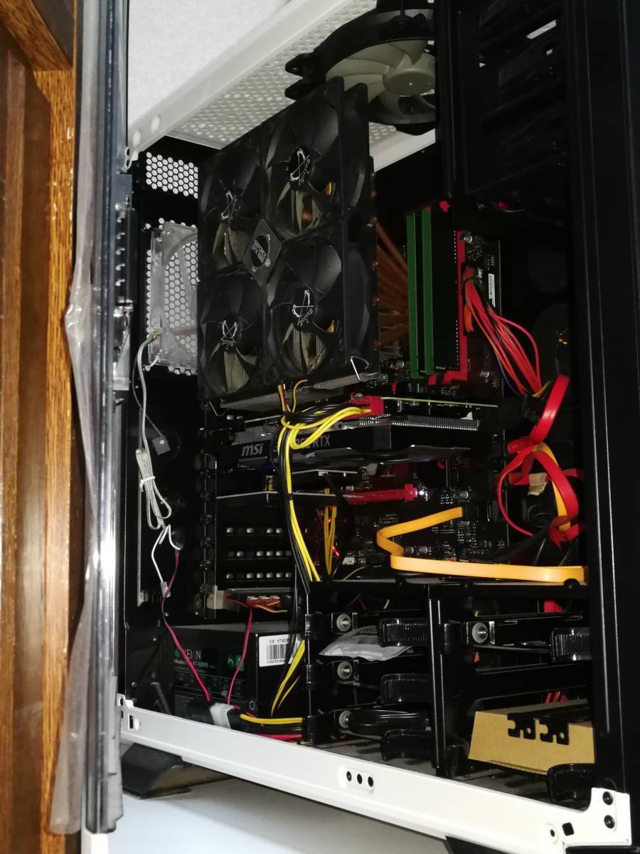 ゲーミングPC RTX2070S 8G/WIN11pro/I7-8700K/メモリ32G/SSD120G+