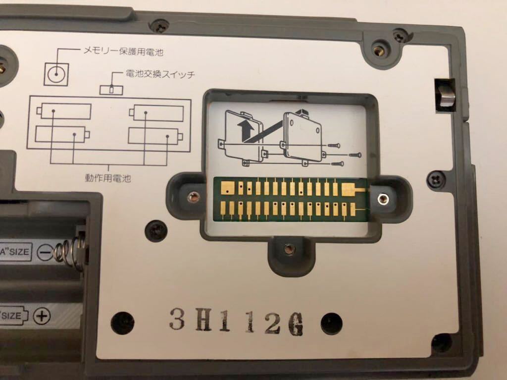 カシオ ポケコン ジャンク 部品取り CASIO FX-890P 16Bit CPU ポケットコンピュータ _画像5
