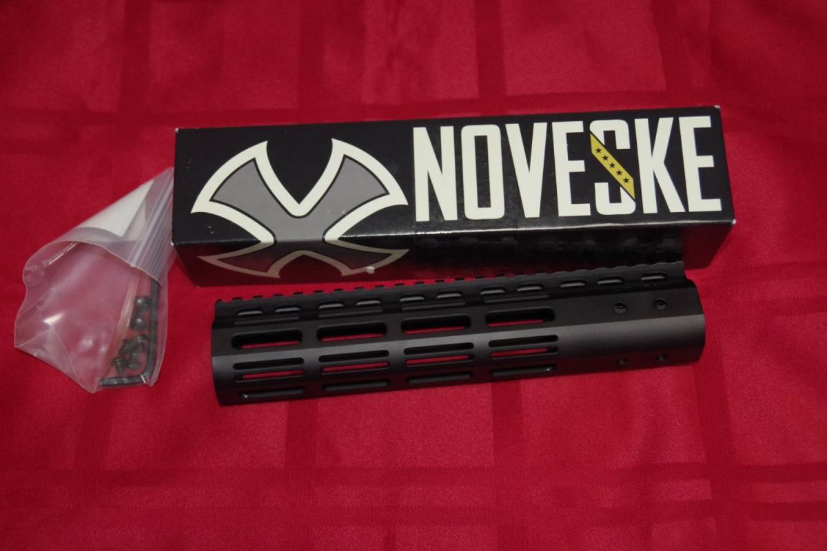 NOVESKE NSR9 M-LOK ハンドガード 9.15インチ ブラック