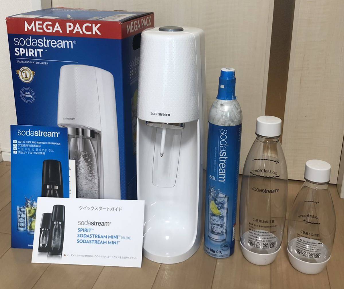 未使用品】ソーダストリーム スピリット sodastream SPIRIT 炭酸水