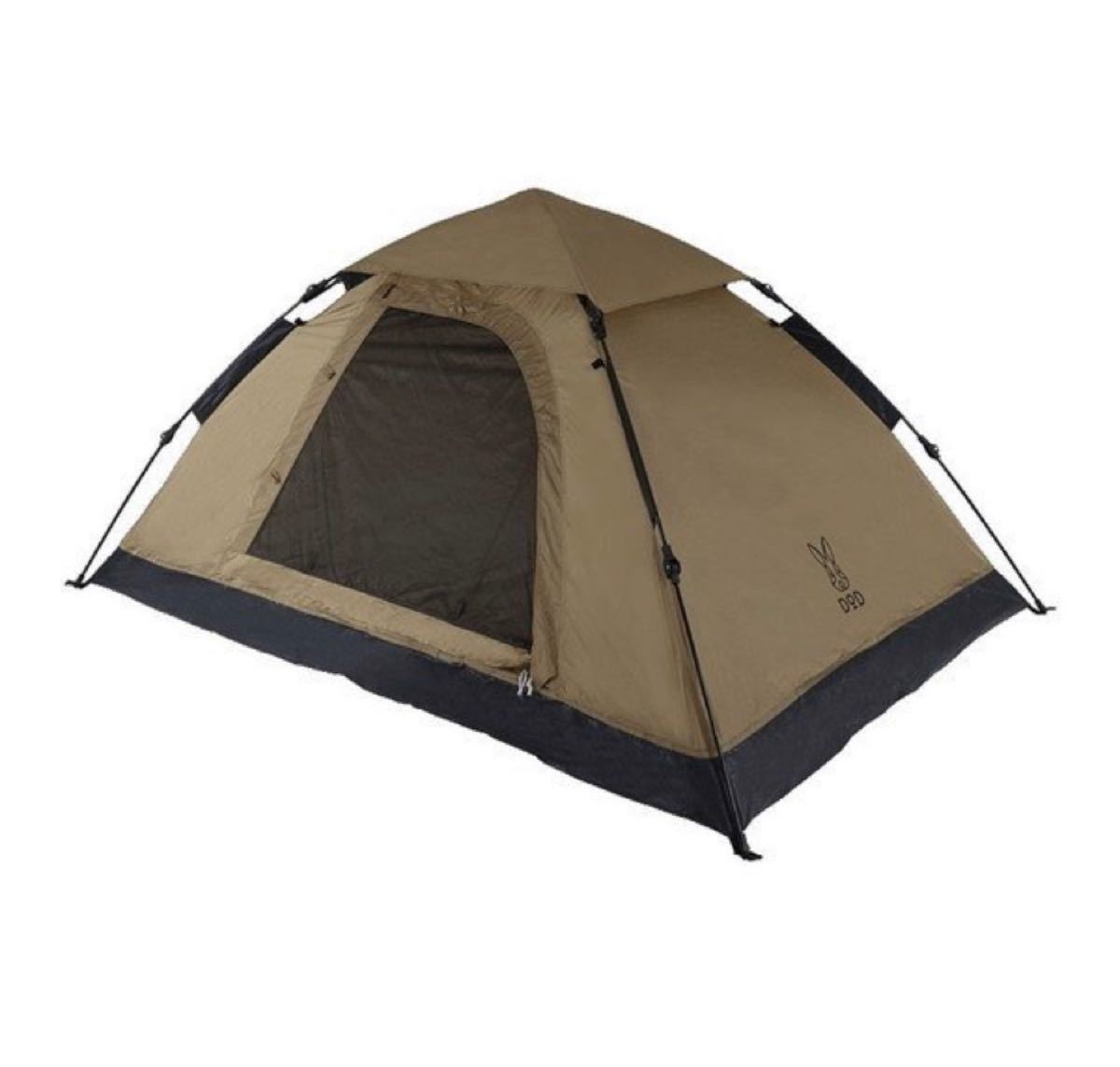 DOD ワンタッチテント　タン　新品　キャンプ　アウトドア　公園　簡単組立テント　