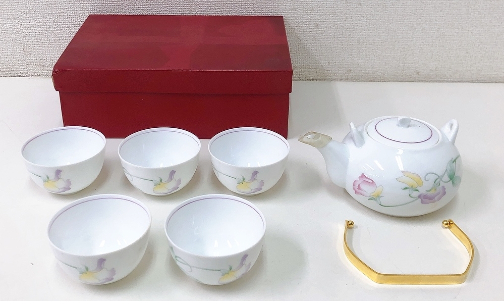 人気絶頂 柴田陶器 小物入れ 花柄 箱付き SHIBATA CHINAWARE amen.com.sg