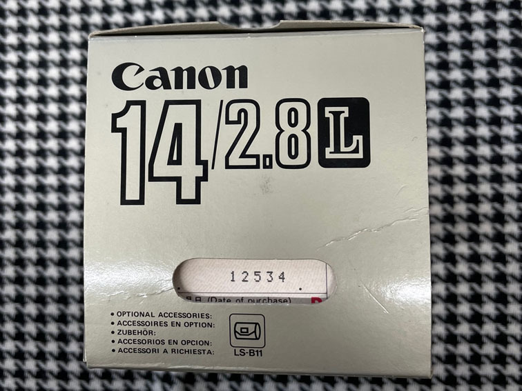 ※ キヤノン NewFD 14mm f2.8L 超広角レンズ　※　(C-004)_画像8
