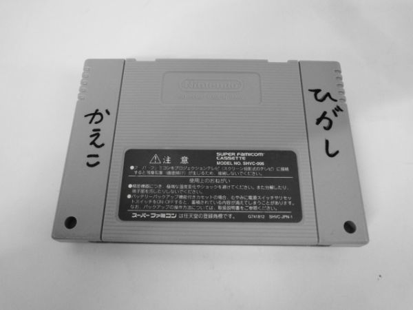 SFC21-255 任天堂 スーパーファミコン SFC テーマパーク theme PARK シミュレーション レトロ ゲーム カセット ソフト 使用感あり