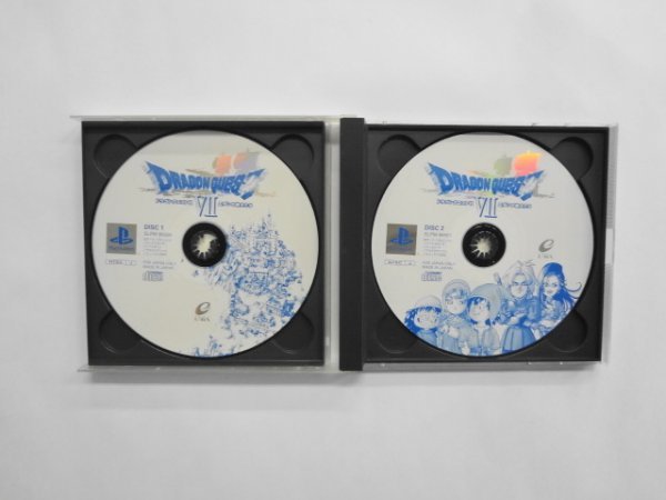 PS21-160 ソニー sony プレイステーション PS 1 プレステ ドラゴンクエストVII エデンの戦士たち レトロ ゲーム ソフト ケース割れあり