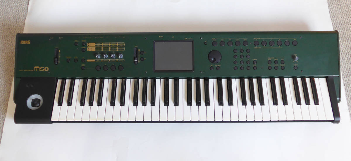 Yahoo!オークション - 【限定色】KORG M50(61鍵)【美品】 Yahoo!オークション - 【限定色】KORG M50(61鍵)【美品】