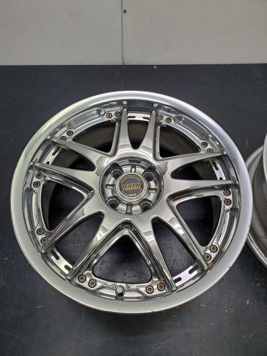 レイズ RAYS VOLK RACING ボルクレーシング GT-V 17インチ 7J 4穴 当時