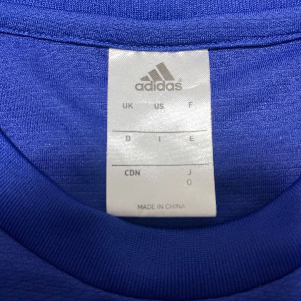 adidas アディダス サッカー日本代表 レプリカユニフォーム Tシャツ Oサイズ #17 長谷部誠 ポリエステル_画像3