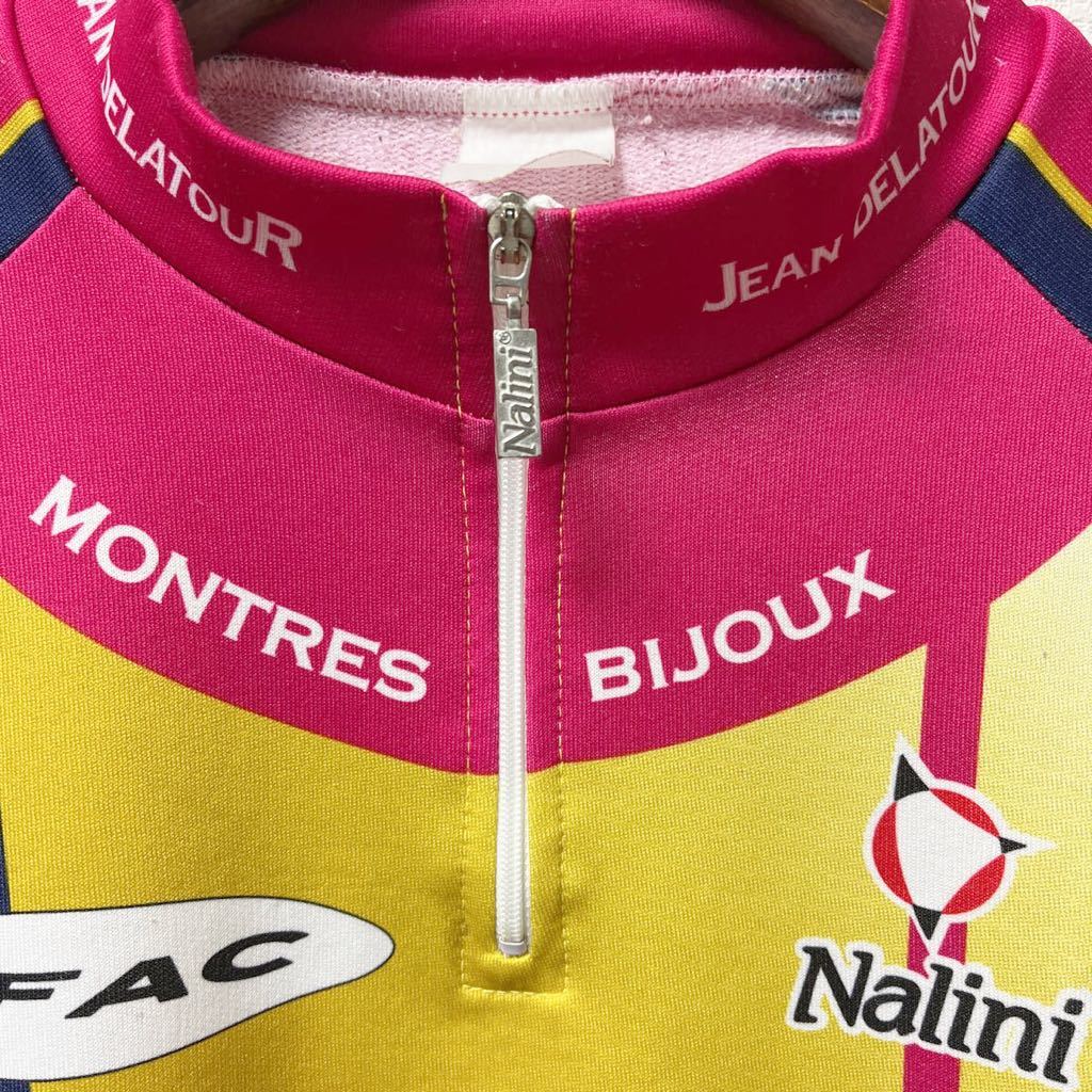 Nalini ナリーニ 半袖 ハーフジップ サイクリングウェア サイクルジャージ _画像4
