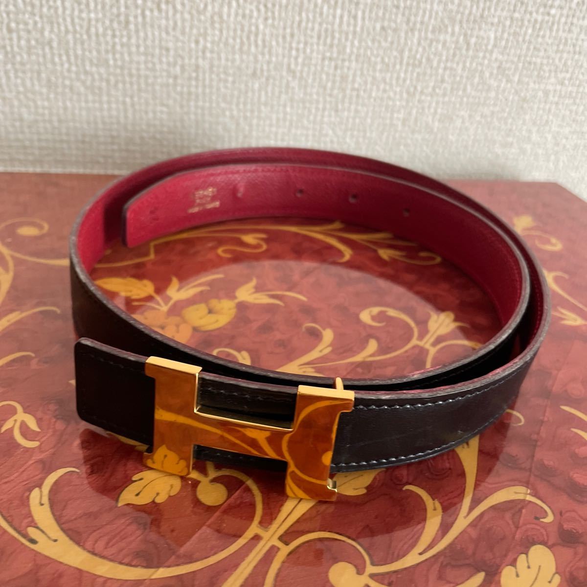 エルメス レザーベルト(¥22,900) avnc.com.ar