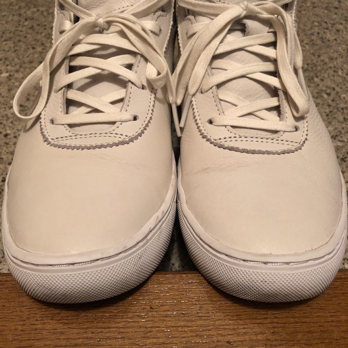 美品オニツカタイガーハイカットスニーカー 白 25 5センチ asics 美品オニツカタイガーハイカットスニーカー 白 25 5センチ asics