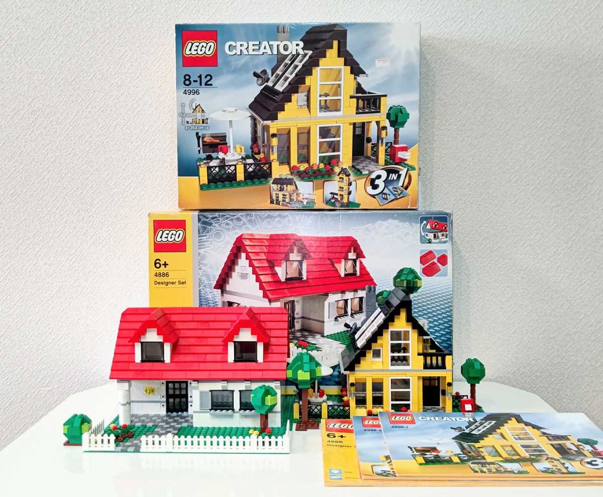 レゴ LEGO クリエイター コテージ 4996 デザイナー・マイホーム 4886 2