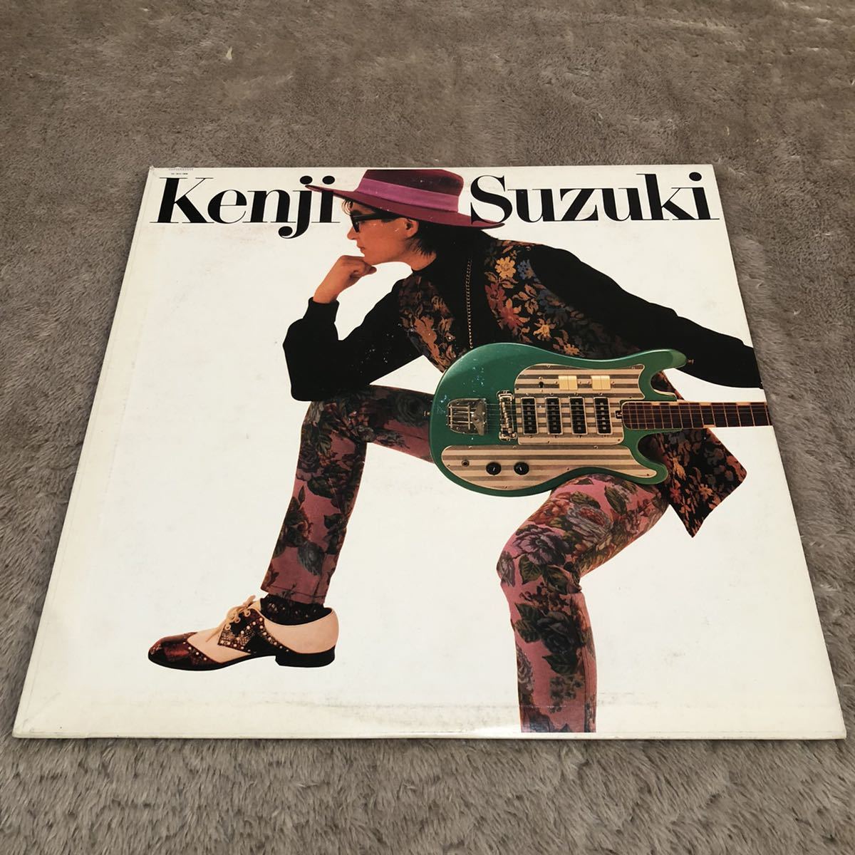 【見本盤】鈴木賢司　Kenji Suzuki 輝ける7つの海をこえて / 12インチシングルレコード / 12-3H-199 / ライナー無 / Kenji Jammer 和モノ/_画像1