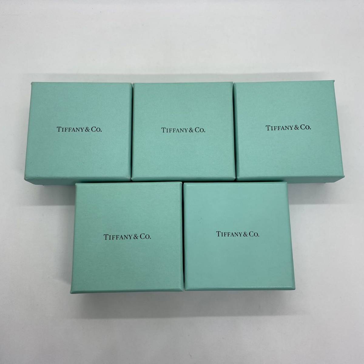 03262 ティファニーTIFFANY & Co. 箱空箱ケースボックス保存袋5点