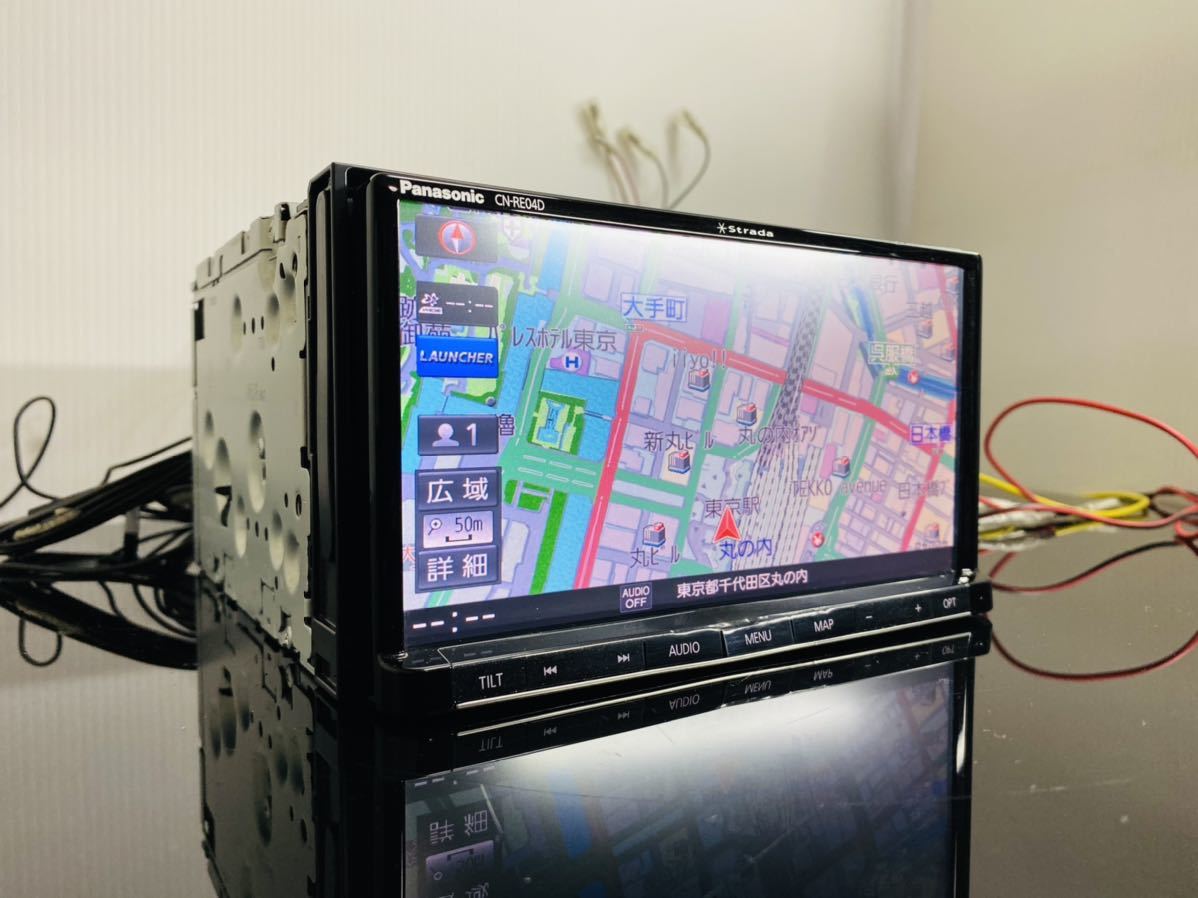 CN-RE04D パナソニック 4chフルセグTV Bluetoothオーディオ CD→SD録音