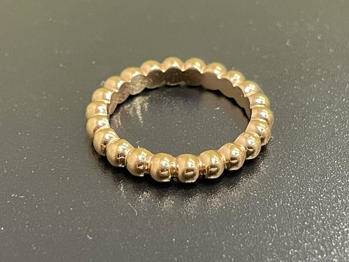 15587】ヴァンクリーフ&アーペル VanCleef & Arpels ペルレ ゴールド