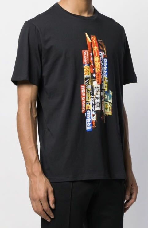 激安通販の 黒 カットソー Tシャツ 新宿 東京 ニールバレット Barrett