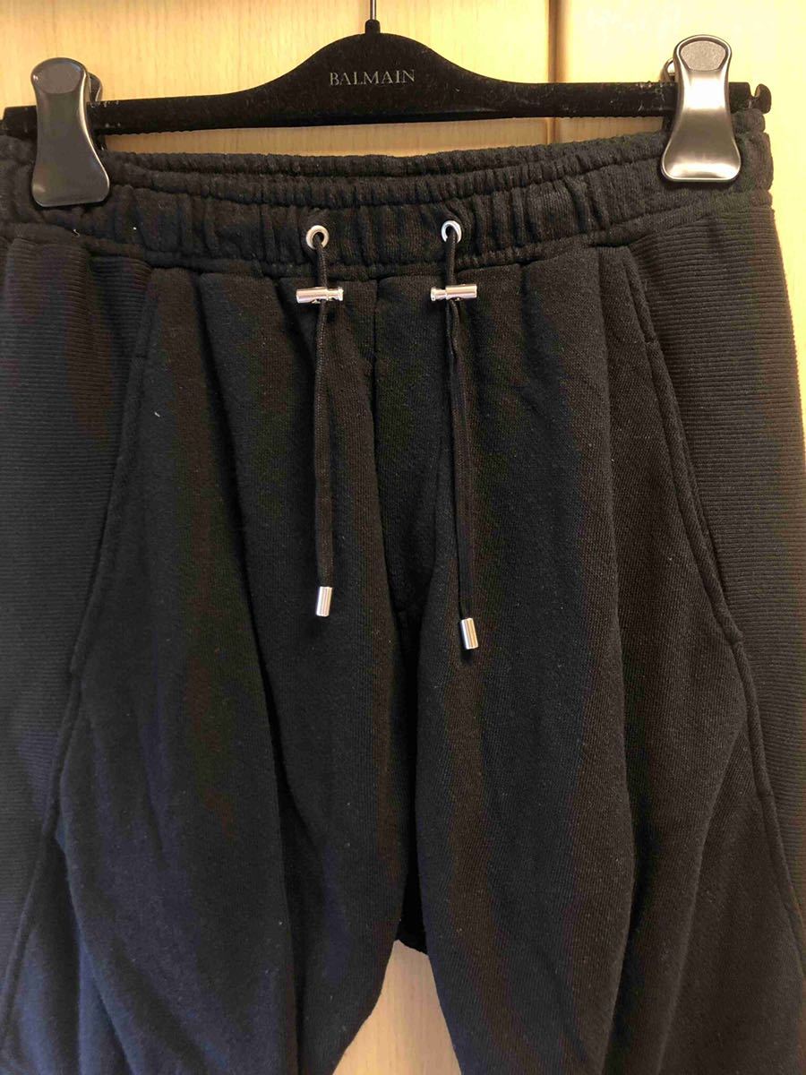 国内正規 15SS BALMAIN バルマン 蛇腹 バイカー サルエル スウェット