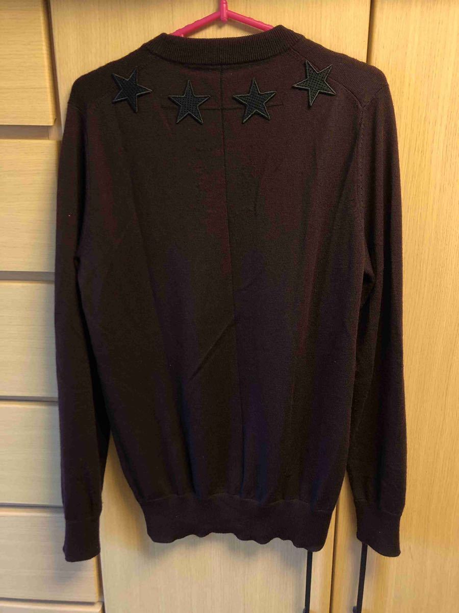 正規 16AW Givenchy ジバンシィ ジバンシー スター 星 パッチ ウール