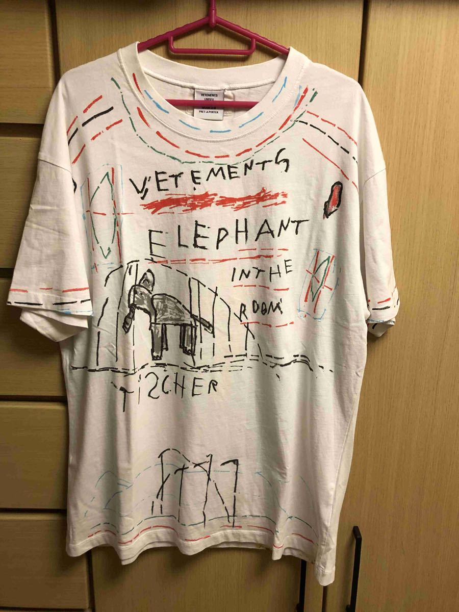 特別価格 18AW 正規 VETEMENTS UAH19TR309 S カットソー Tシャツ 象 エレファント ROOM THE IN ELEPHANT ヴェトモン Sサイズ 特別価格 18AW 正規 VETEMENTS UAH19TR309 S カットソー Tシャツ 象 エレファント ROOM THE IN ELEPHANT ヴェトモン Sサイズ