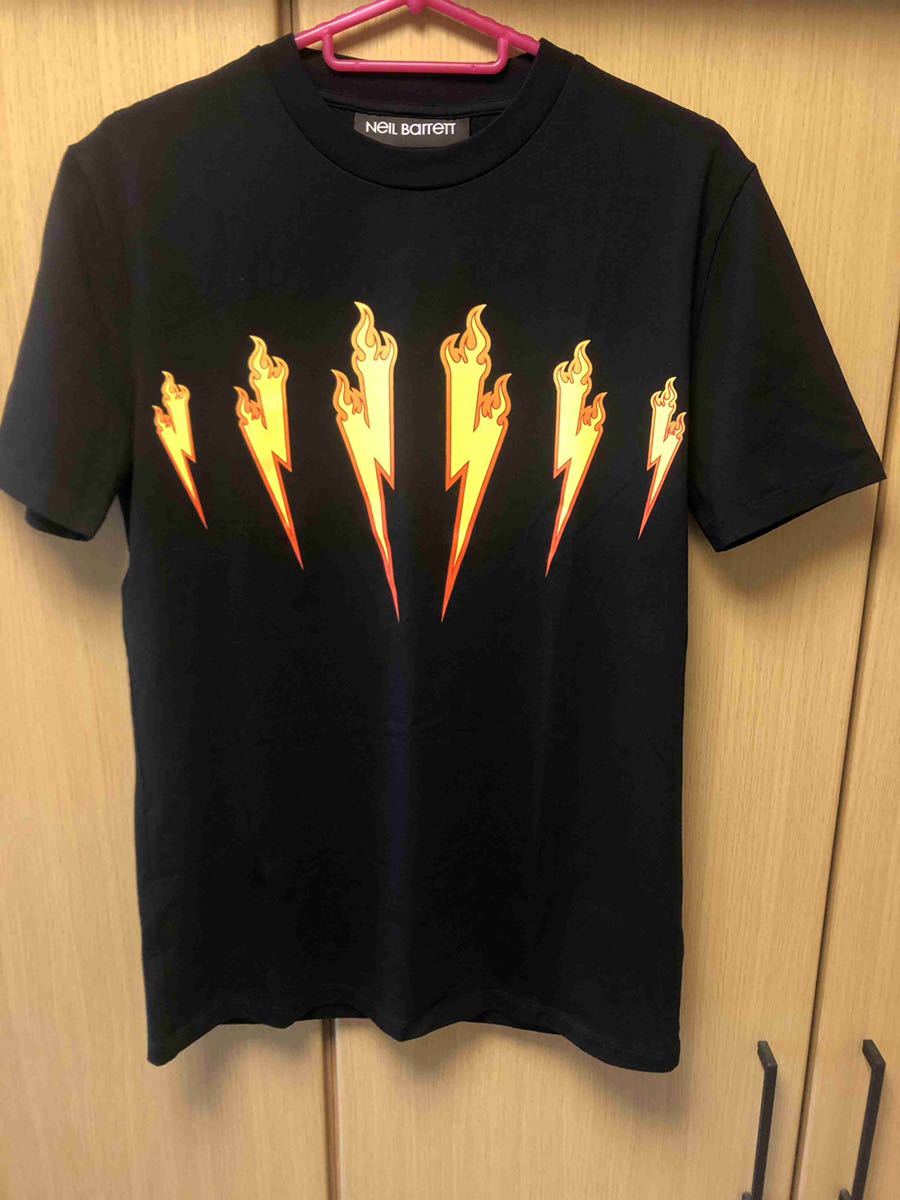正規 未使用 19AW Neil Barrett ニールバレット FIRE BOLT ファイヤー
