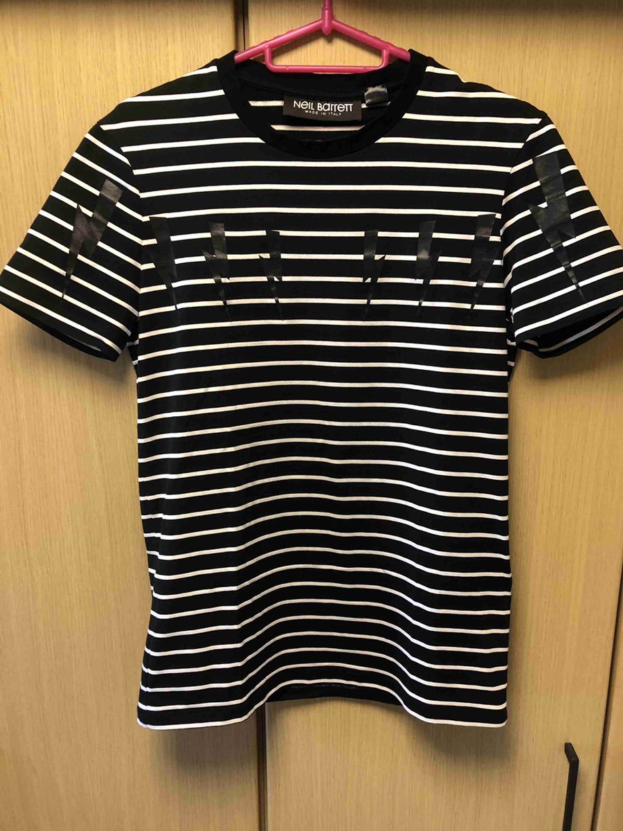 正規新品 19AW Neil Barrett ニールバレット ビジュー Tシャツ-