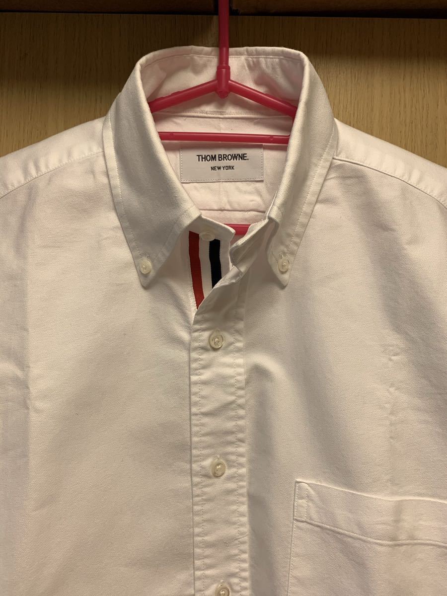 国内正規 Thom Browne. トムブラウン グログランテープ シャツ-