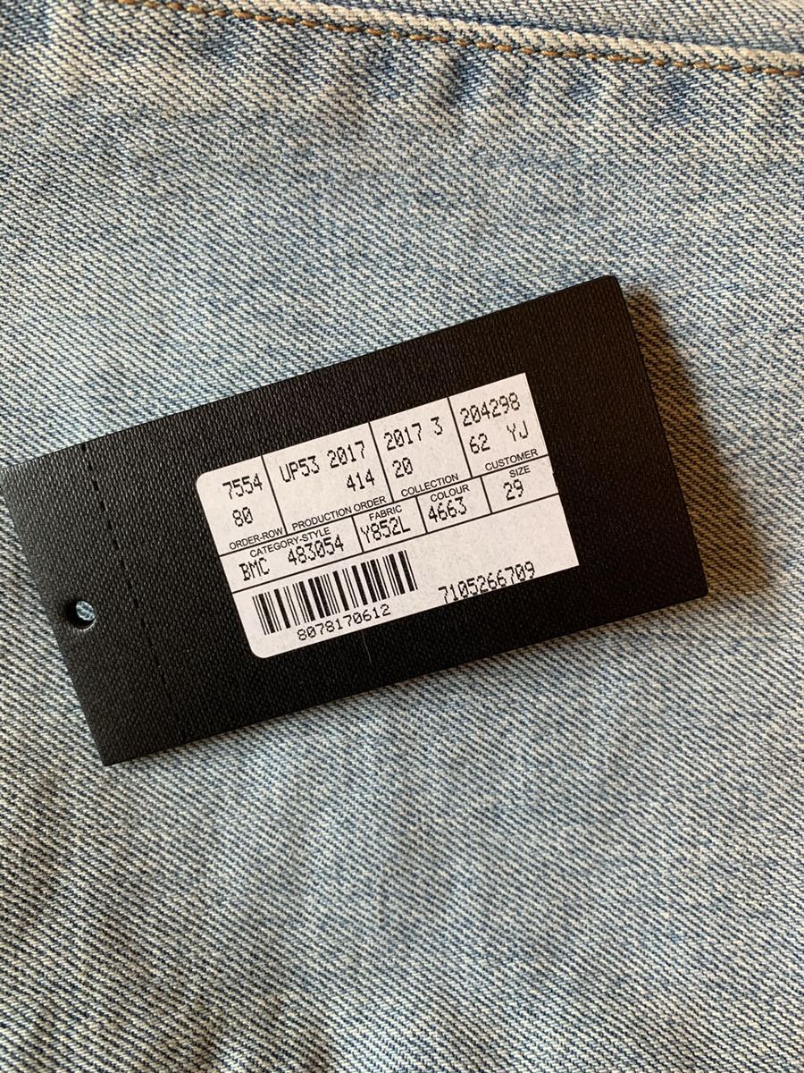 中古】【中古】Saint Laurent サンローラン 16ss Size:28 デニム