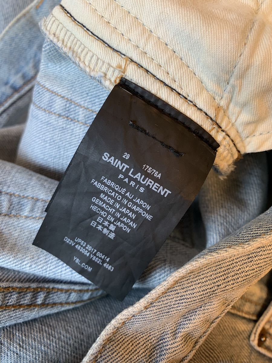 国内正規 Saint Laurent Paris サンローランパリ D03 M/SL-LW ライト