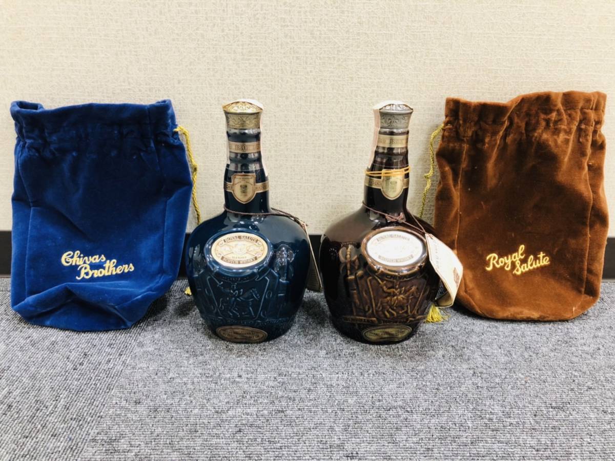 税込?送料無料】 ロイヤルサルート 21年 シーバスリーガル 緑陶器