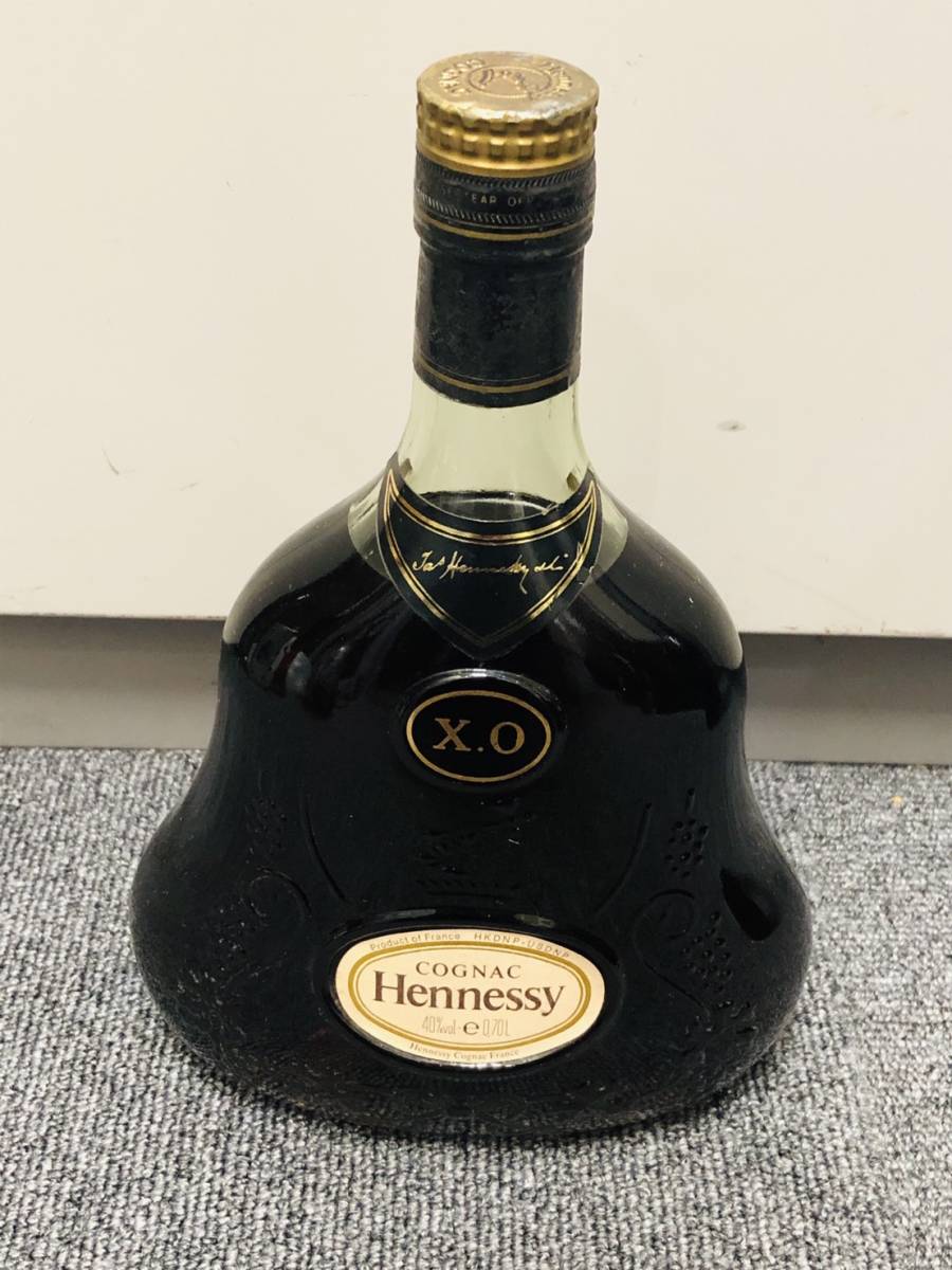 ≪※在庫限り※≫ B-6521 Hennessy ヘネシー XO 金キャップ グリーンボトル ブランデー