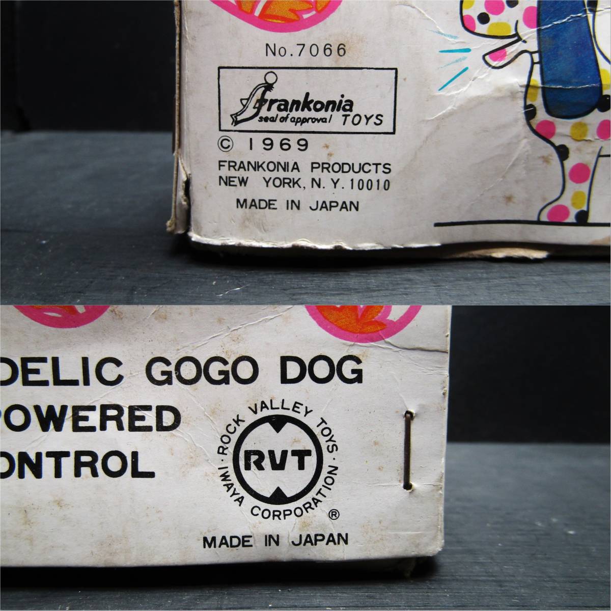 Spotty/The Psychodelic GoGo Dog/FRANCONIA TOY/IWAYA/リモートコントロール/玩具/No.7066_画像10