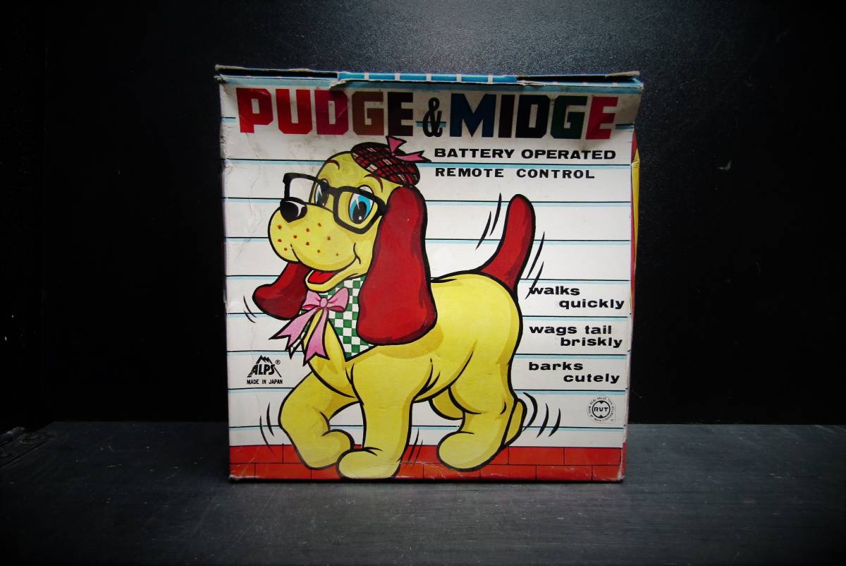 PUDGE & MIDGE/THE WALKING PUPPY/アルプス/ALPS TOY/リモートコントロール/玩具/yellow_画像9