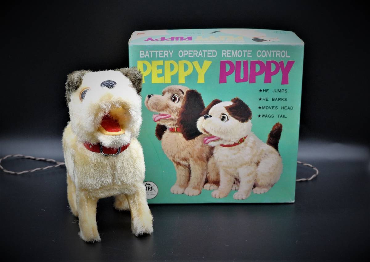 PEPPY PUPPY/アルプス/ALPS TOY/イワヤ/BATTERY OPERATED REMOTE CONTROL/玩具