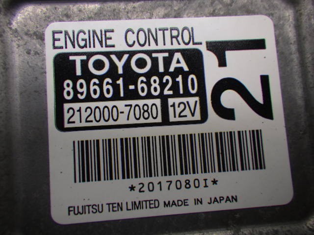 トヨタ　ZGE20/25　ウィッシュ　エンジンコントロールコンピューター　ECU　エンジンコンピューター　200310112_画像4