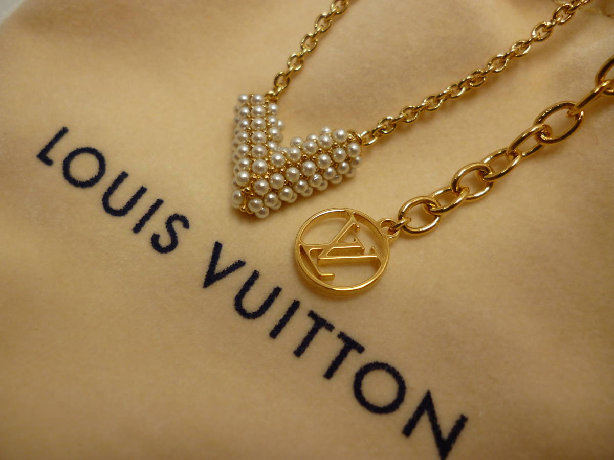 未使用LOUIS VUITTON ルイヴィトンネックレス コリエダミエカラーズ 未使用LOUIS VUITTON ルイヴィトンネックレス コリエダミエカラーズ