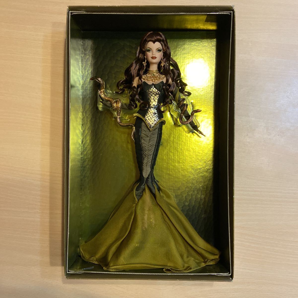 # Barbie *az*mete.-sa#M9961 ( Gold этикетка ) # Mattel #Barbie Doll as Medusa Gold Label Goddess Series# Barbie кукла 