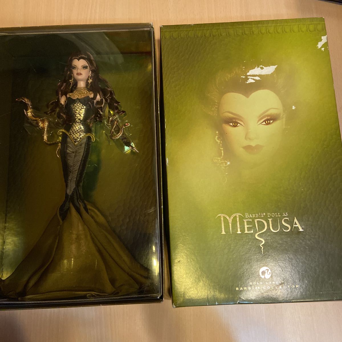 # Barbie *az*mete.-sa#M9961 ( Gold этикетка ) # Mattel #Barbie Doll as Medusa Gold Label Goddess Series# Barbie кукла 